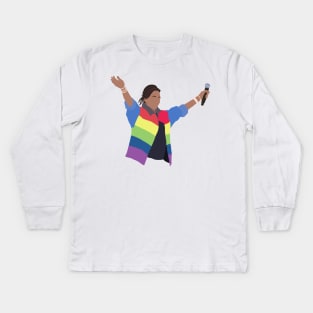 Auntie Kamala Kids Long Sleeve T-Shirt